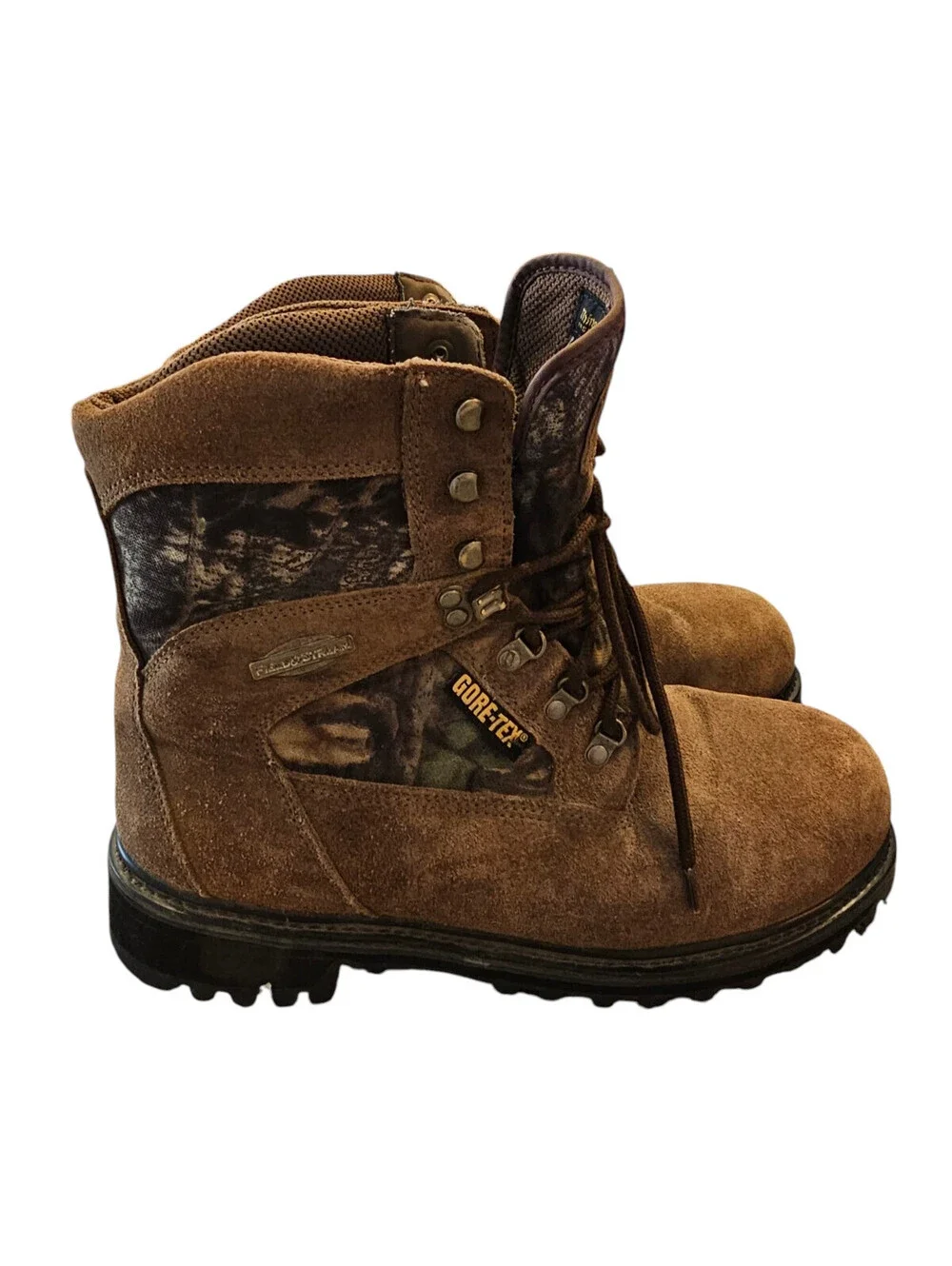 Cabela's Mens Hunting Camo Boots 81-2170 Gor-Tex Thinsulate Lace Up Size 13